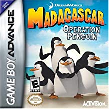 GBA: MADAGASCAR: OPERATION PENGUIN (DREAMWORKS) (GAME)